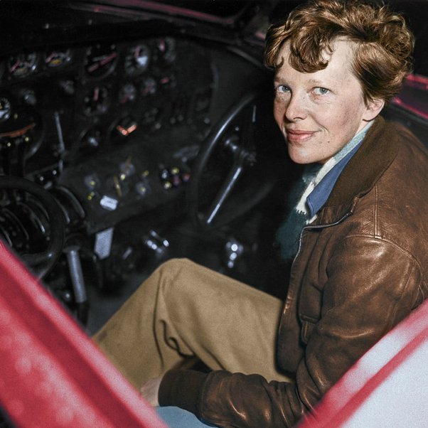 Amelia Earhart in the 1930s.